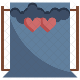 Backdrop Icon - Download in Flat Style