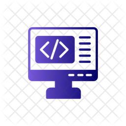 Backend Icon - Download in Gradient Style