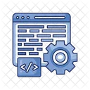 Backend Code  Icon