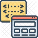 Backend Coding  Icon