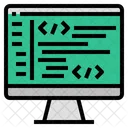 Backend Logic Backoffice Content Management System Icon