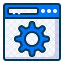 Backend website  Icon