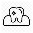 Backenzahn Zahne Zahn Symbol