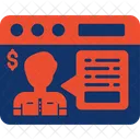 Backer Capitalist Financer Icon