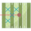 Backfield Offensive Field Icon