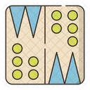 Backgammon Boardgame Chess Icon