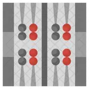 Backgammon Casino Casino Game Icon