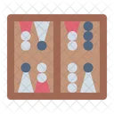 Backgammon Game Board Icon