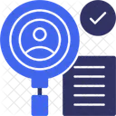Background Check  Icon