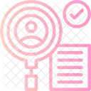 Background Check  Icon