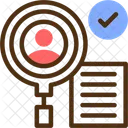 Background Check  Icon