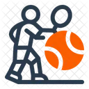Backhand  Icon