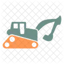 Backhoe Backhoe Loader Auto Icon