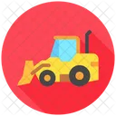 Backhoe Loader  Icon