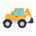 Backhoe Loader  Icon
