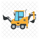 Backhoe Tractor  Icon