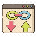 Backlink Building  Icon
