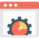 Backlinks Link Building Speedometer Icon