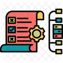 Backlog Management Agile Icon