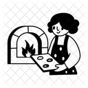 Brennofen  Symbol