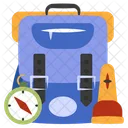 Backpack Bag Baggage Icon