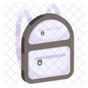 Backpack School Bag Shoulder Bag Icon