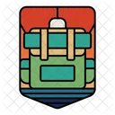 Backpack Travel Bag Icon