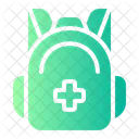 Backpack Healthcare And Medical First Aid Icon