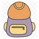 Backpack Rucksack Schoolbag Icon