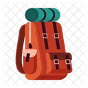 Backpack Adventure Outdoors Icon