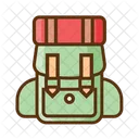 Camping Bag Backpack Icon