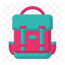 Backpack Adventure Summer Icon