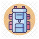 Backpack Carrier Camping Icon