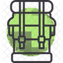 Backpack Camping Tour Icon