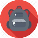 School Bag Backpack Icon