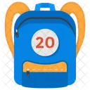 Sackpack Travel Camping Icon
