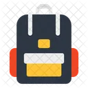 Backpack Shoulder Bag Knapsack Icon