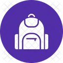 Backpack Bag Student Icon