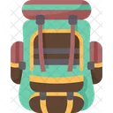 Backpack Bag Army Icon