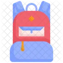 Back To School Backpack Student Icon