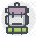 Backpack Hiking Camping Icon