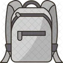 Backpack School Bag Student Bag Icon