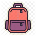 Backpack School Bag Bag Icon