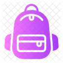 Backpack Baggage Travel Icon