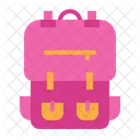 Backpack Luggage School Icon