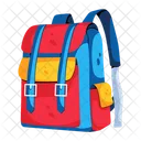 Backpack Knapsack Travel Bag Icon