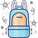 Backpack Summer Travel 아이콘