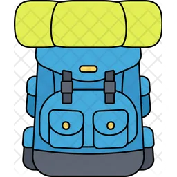 Backpack hiking  Icon