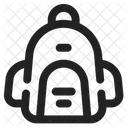 Backpack Bag School Bag Icon