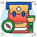 Backpack Bag Baggage Icon